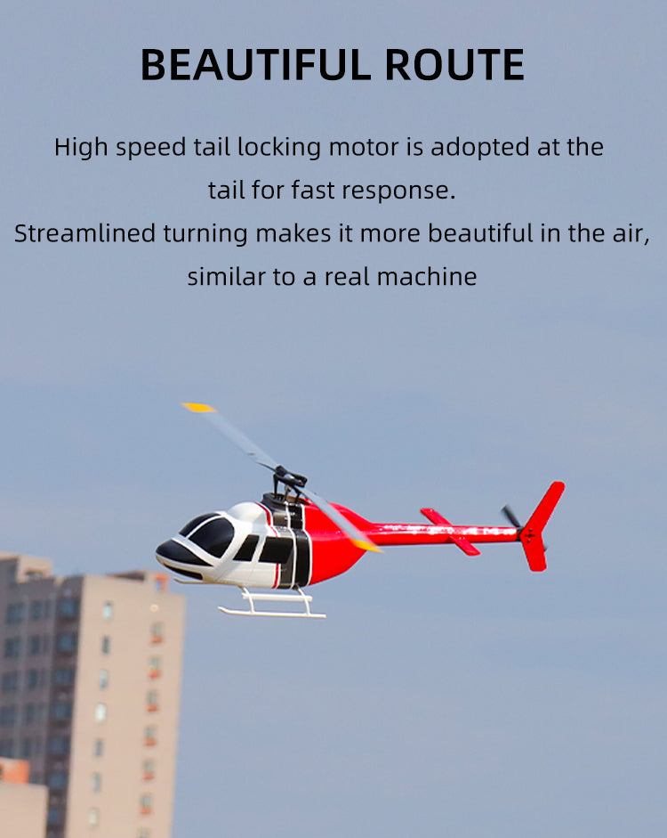 Fly Wing Bell 206 RC Helicopter