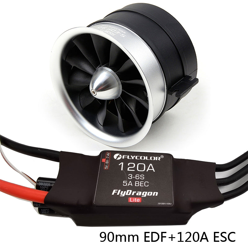 HSDJETS EDF 90mm Semimetallic-Electric Ducted Fan