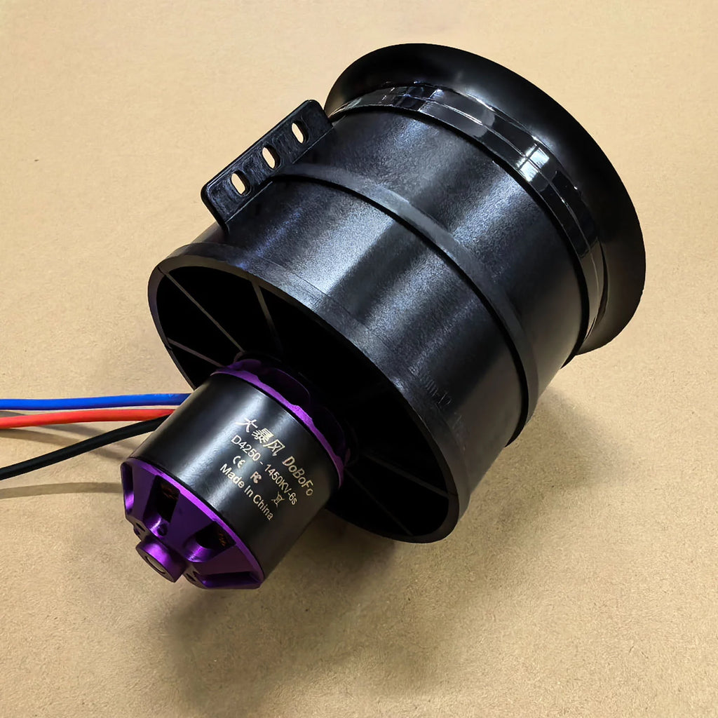 Bofo 90mm EDF Ducted Fan Unit - 1450KV 6S - 3790g Thrust for RC Aircraft