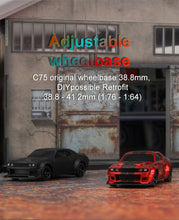 Carica l&#39;immagine nel visualizzatore di Gallery, Turbo Racing  C75 RTR  Rc Drift Car