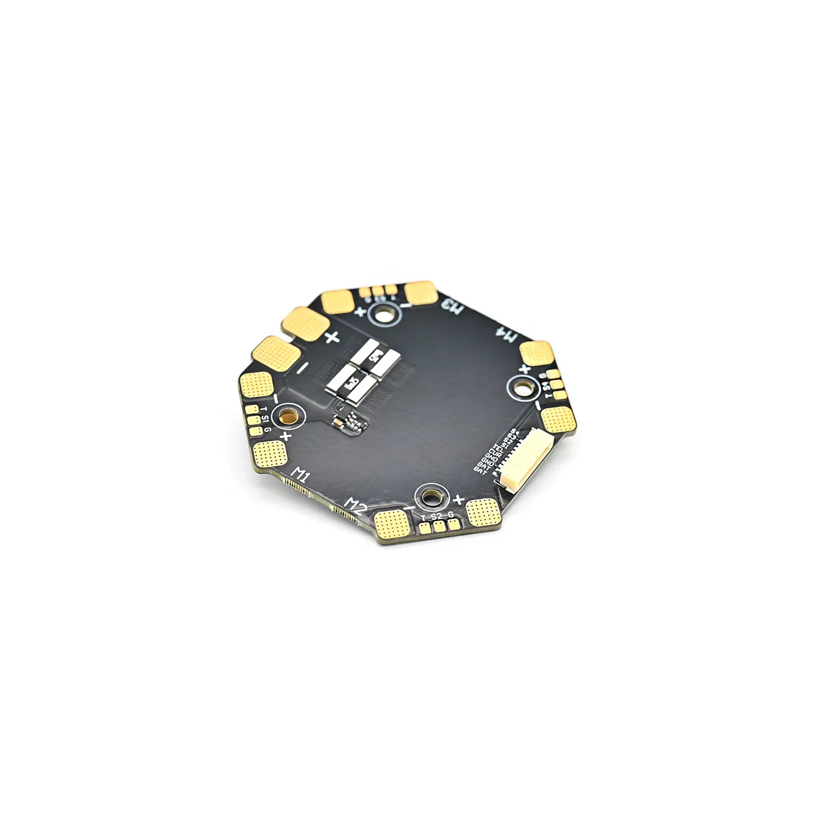 Captainrc PDB-4 Quadcopter Power Distribution Board - 3-8S, 120A×4, 30.5mm