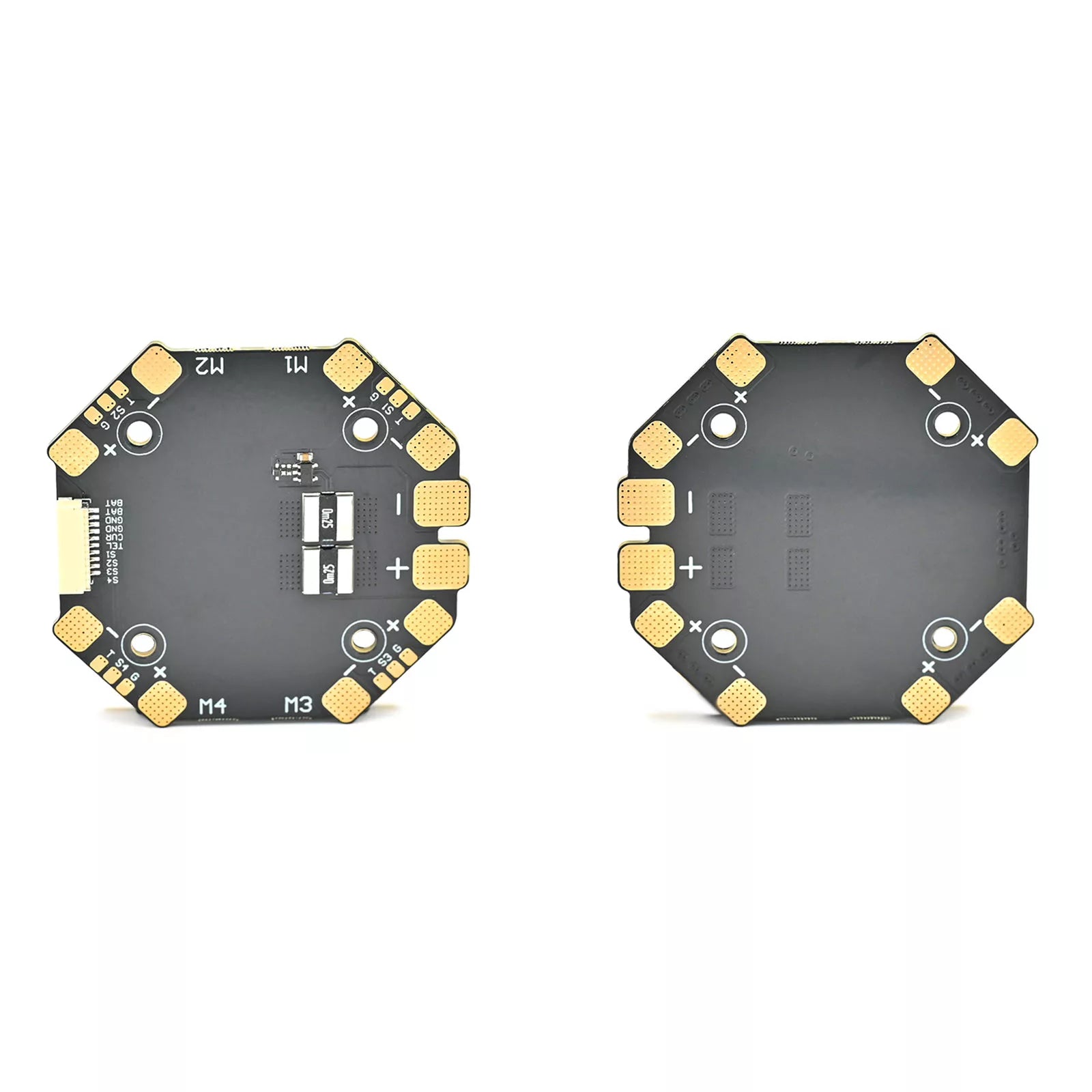 Captainrc PDB-4 Quadcopter Power Distribution Board - 3-8S, 120A×4, 30.5mm