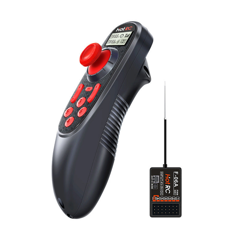Hotrc DS600 2.4G 6CH Radio Transmitter Remote Control - CaptainRC