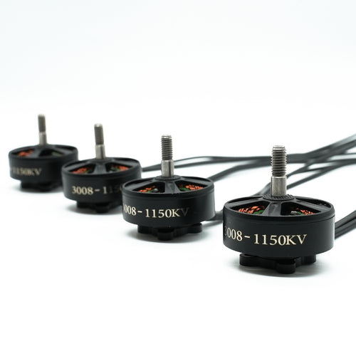 4pcs 3008-01 1150KV brushless Motor 6s for QAV FPV Racing Drone Quadcopter - CaptainRC