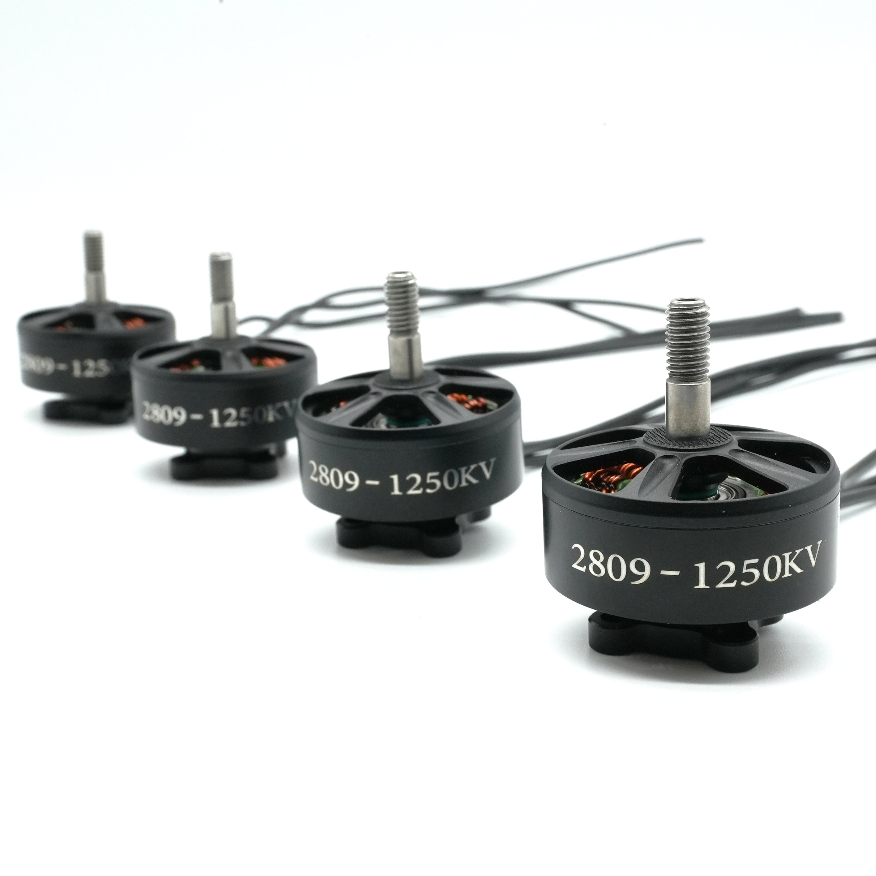 4pcs 2809-07 1250KV brushless Motor 6s for QAV FPV Racing Drone Quadcopter - CaptainRC