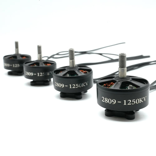 4pcs 2809-07 1250KV brushless Motor 6s for QAV FPV Racing Drone Quadcopter - CaptainRC