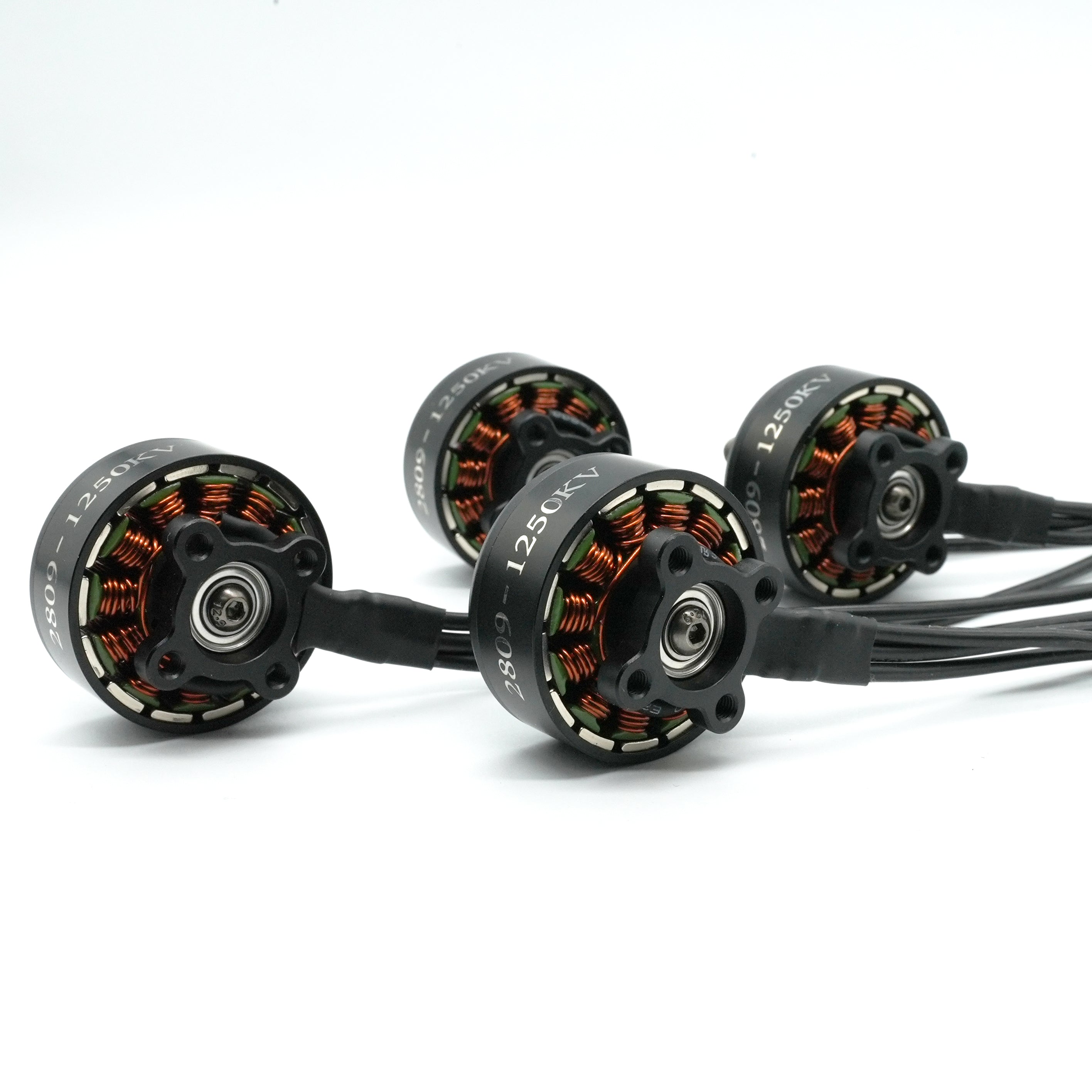 4pcs 2809-07 1250KV brushless Motor 6s for QAV FPV Racing Drone Quadcopter - CaptainRC