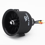DiamondHobby Xfly 80mm EDF 12 Blades Ducted Fan with 3280 RC Brushless Moto KV2200 Thrust 3400g for 6S Jet Airplane Aircraft - CaptainRC