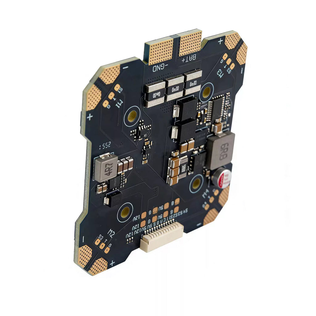 PDB X4 Power Distribution Board| 3-14S LiPo, 5V/12V BEC, 30.5x30.5mm Mount