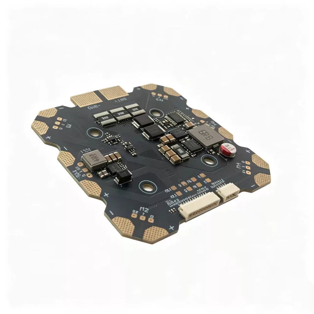 PDB X6 Power Distribution Board - 14S, 120A×6, Dual BEC, Anti-Spark for FPV Drones