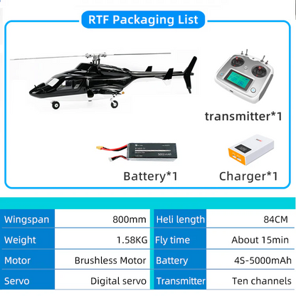 Fly Wing V2 FW450L RC Helicopter