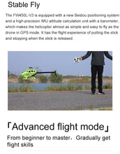 Carica l&#39;immagine nel visualizzatore di Gallery, Fly Wing 450L V3 RC Helicopter