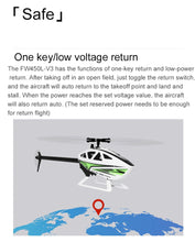 Load image into Gallery viewer, Fly Wing 450L V3 RC Helicopter