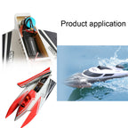 Flycolor 120A Waterproof Brushless ESC Electronic Speed Controller with 5.5V/5A BEC and XT90 4.0mm Banana Head Connector for Model Ship RC Boat - CaptainRC