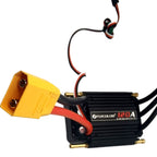Flycolor 120A Waterproof Brushless ESC Electronic Speed Controller with 5.5V/5A BEC and XT90 4.0mm Banana Head Connector for Model Ship RC Boat - CaptainRC