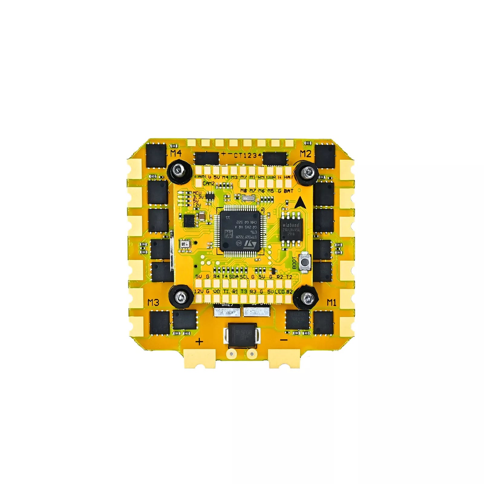 F722 Flight Controller + 32Bit 100A ESC – STM32F722/100A 4in1 – BetaFlight/DShot600