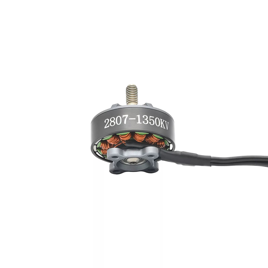 Captainrc 2807 1350KV Brushless Motor - 996W Max, 2283g Thrust for 4-6S FPV Drones
