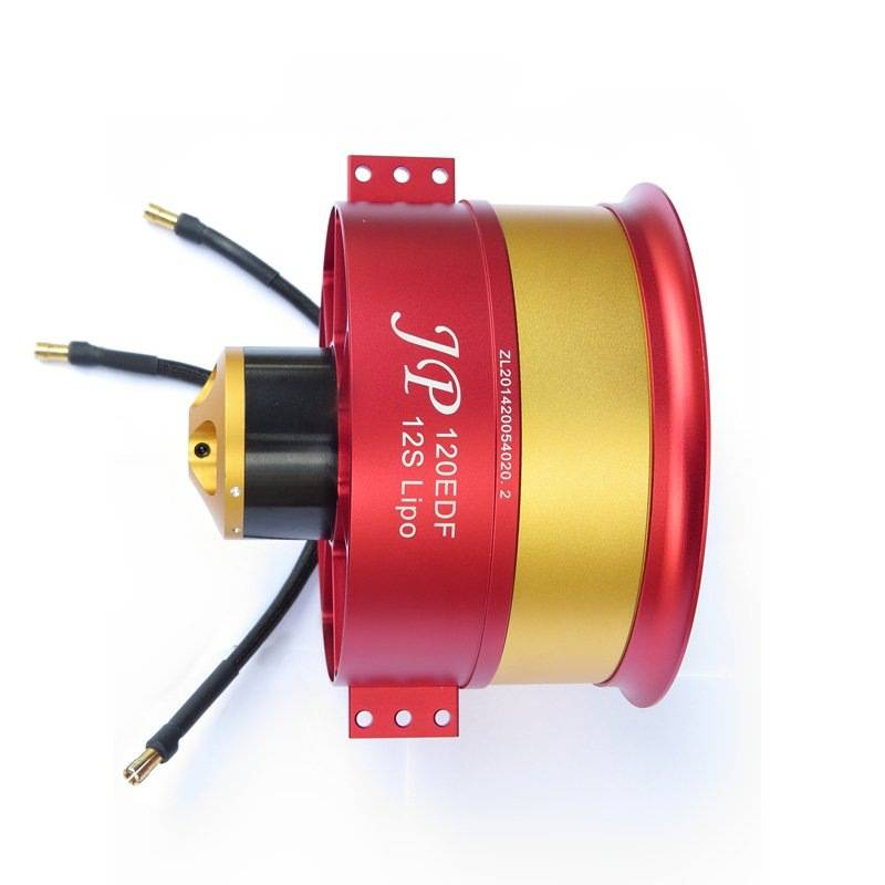 JP Hobby Ducted Fan 120mm 12-Blade CNC Metal EDF System with Motor