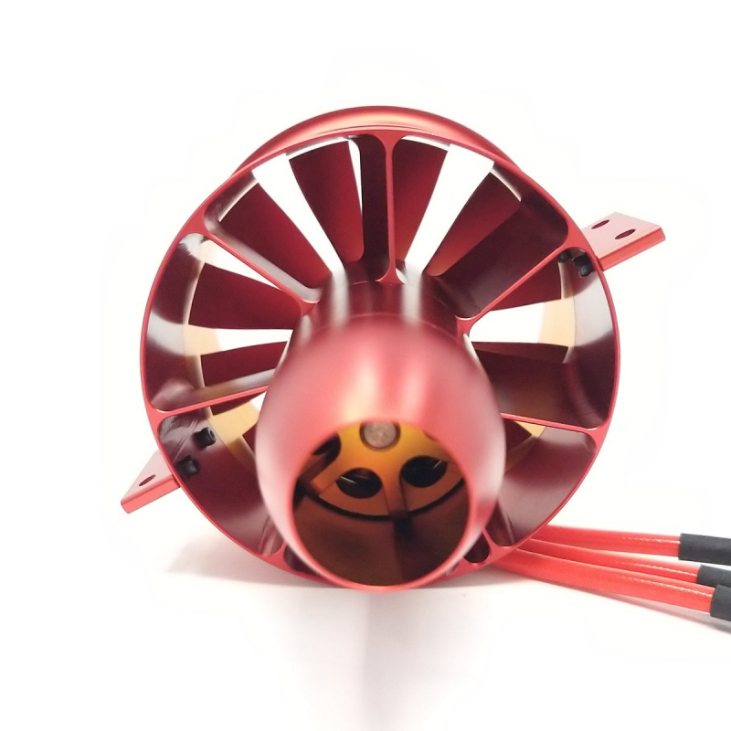 EDF Ducted Fan JP Hobby 80mm + 6s Motor 2200Kv