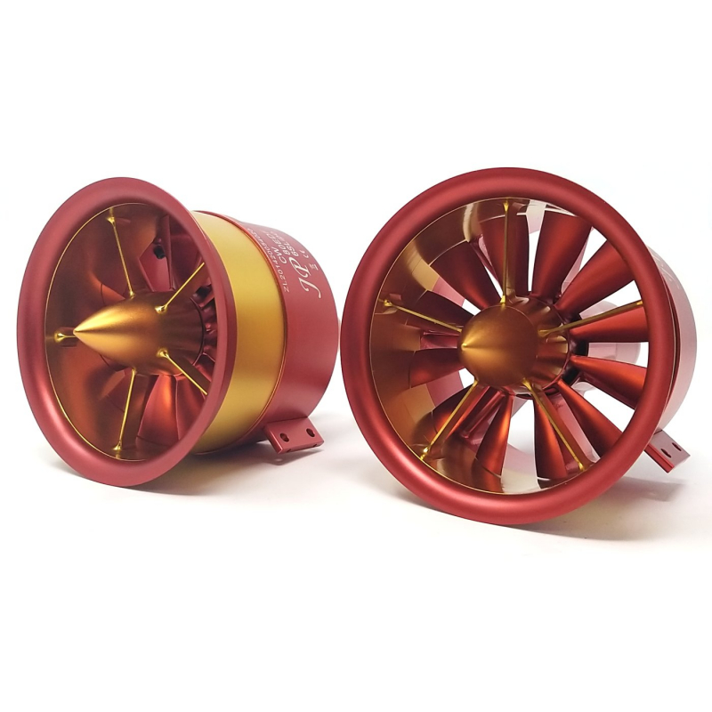 EDF Ducted Fan JP Hobby 80mm + 6s Motor 2200Kv