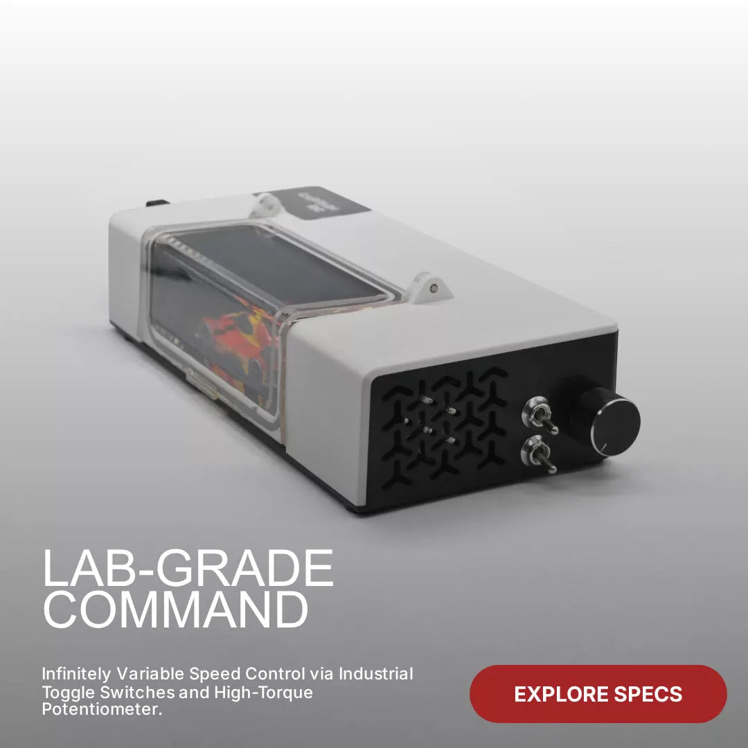 Captainrc 1:64 Model Car Desktop Wind Tunnel – Micro Aerodynamics with Smoke & LED