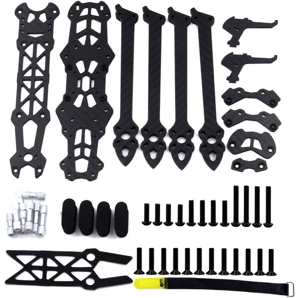 Mark4 7" FPV Frame - 295mm Wheelbase, 5mm Arms, 3K Carbon Fiber