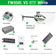 Laden Sie das Bild in den Galerie-Viewer, Fly Wing 450L V3 RC Helicopter