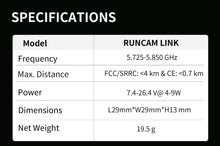 Carregar imagem no visualizador da galeria, RunCam Link Wasp Digital FPV VTX 120FPS 4:3 Camera DJI HD System