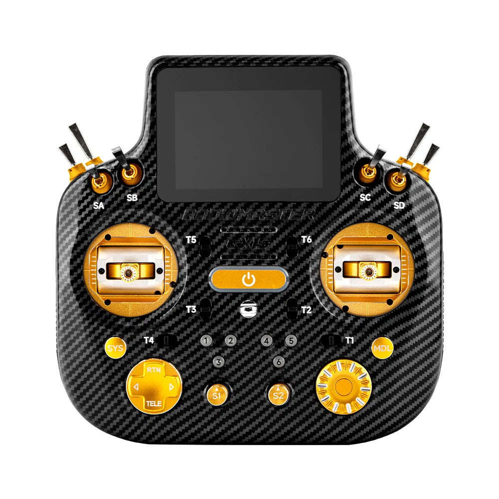 RadioMaster GX15 MAX ELRS Radio - AG02 CNC Gimbals, Gemini 2.4GHz