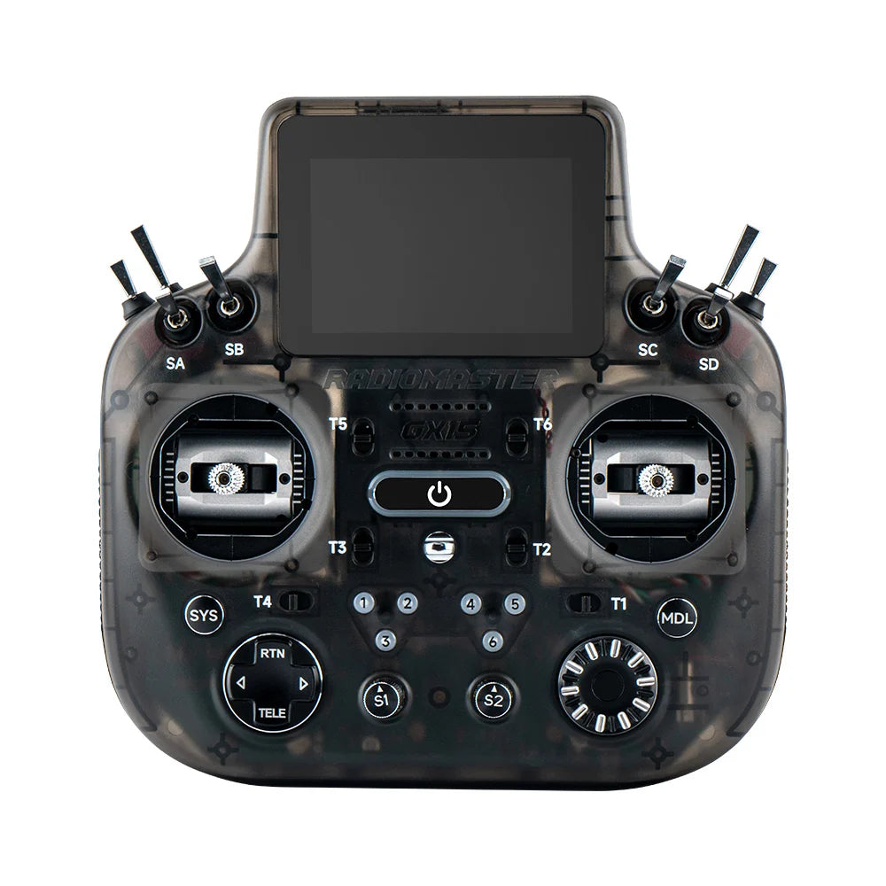 RadioMaster GX15 MAX ELRS Radio - AG02 CNC Gimbals, Gemini 2.4GHz