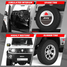 Cargar imagen en el visor de la galería, Suzuki Jimny 1:16 White Crawler RC Car