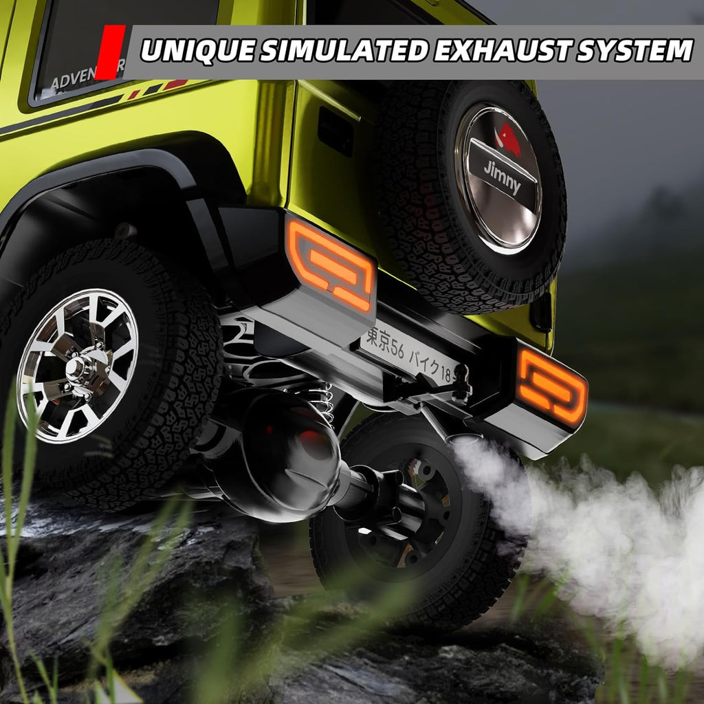 Suzuki Jimny 1:16 Green Crawler RC Car