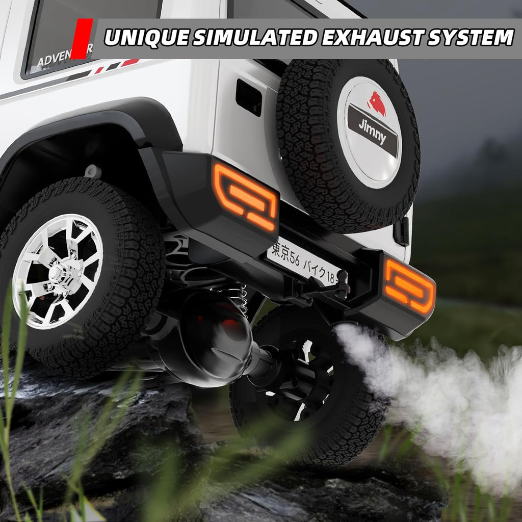 Suzuki Jimny 1:16 White Crawler RC Car