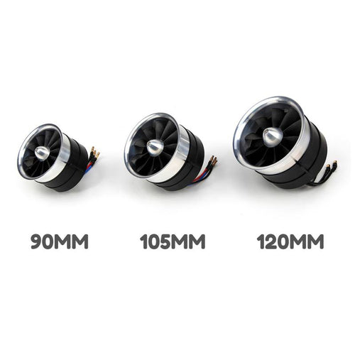 105mm Semimetallic-EDF With ESC - CaptainRC