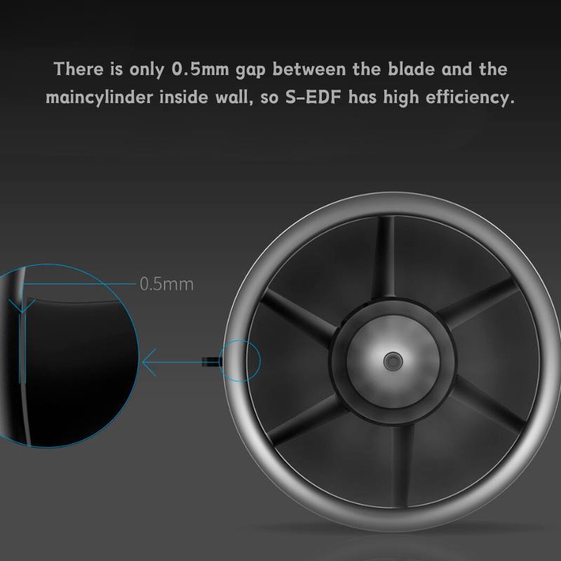 HSDJETS 120mm EDF With 150A ESC Semimetallic-Electric Ducted Fan