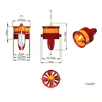 JP Hobby 70mm EDF - 2250Kv 4-6S Metal Ducted Fan | 2.7kg Thrust