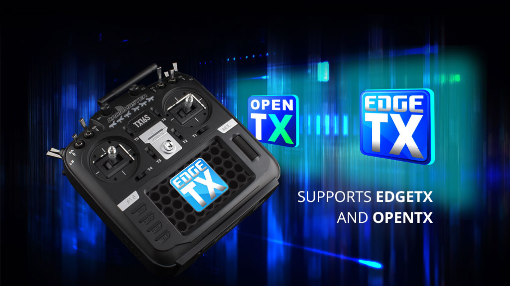 RadioMaster TX16S Mark II V4.0 Hall Gimbal 4IN1 ELRS Radio Controller Support EdgeTX/OpenTX Built-in Dual Speakers for RC Drone