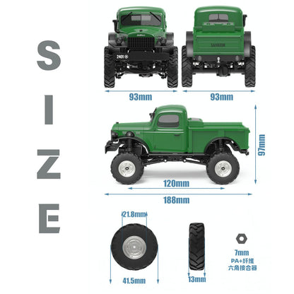 UD2401 RC Military Truck