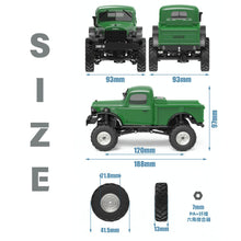 Cargar imagen en el visor de la galería, UD2401 RC Military Truck