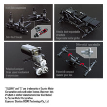 Cargar imagen en el visor de la galería, UD2401 RC Military Truck