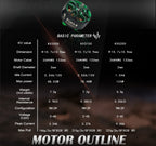 4Pcs/Lot FlashHobby Arthur Series A1204 2500KV 3100KV 5200KV 2-4S micro Brushless Motor For FPV Racing drone Mini Multirotor - CaptainRC