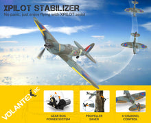 Carregar imagem no visualizador da galeria, Volantexrc 761-12 Spitfire RC Airplane