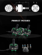 Hot sale 4PCS A1506 Racing Edition Brushless Motor - CaptainRC