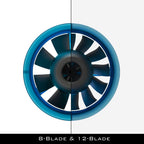 AEORC 40mm EDF 8 Baldes CCW/CW Ducted Fan - CaptainRC