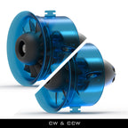 AEORC 40mm EDF 8 Baldes CCW/CW Ducted Fan - CaptainRC