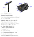 RadioMaster Ranger Micro 2.4GHZ 1W ELRS Module High-Frequency 2*RP1+RP2 ExpressLRS Elrs Receiver For TX16S TX12 MkII Radio Parts - CaptainRC