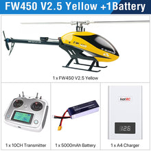 Load image into Gallery viewer, Fly Wing FW450L RC Helicopters