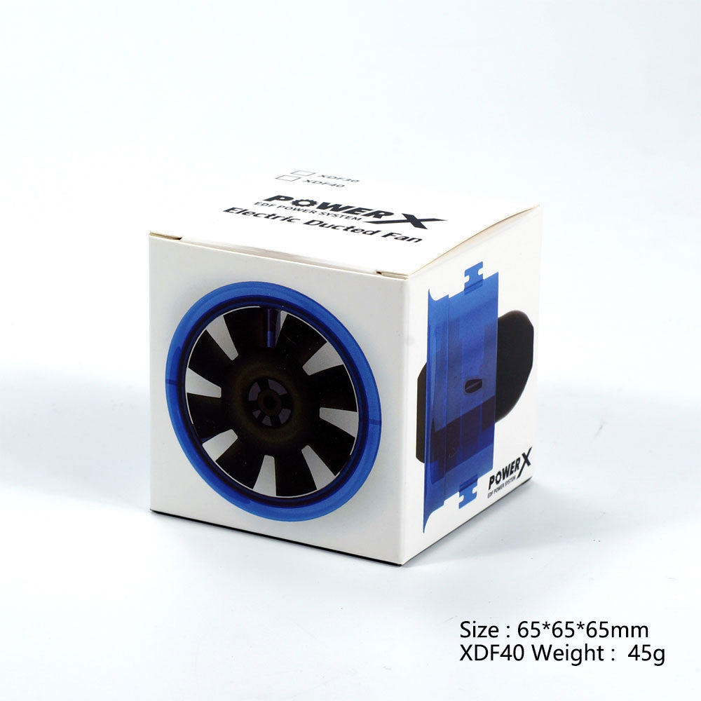 AEORC 40mm EDF 8 Baldes CCW/CW Ducted Fan - CaptainRC