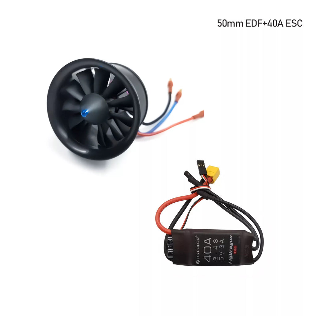Bofo 50mm EDF 4900KV 3S Thrust770g,Brushless Motor, Applicable to RC Jet Aircraft