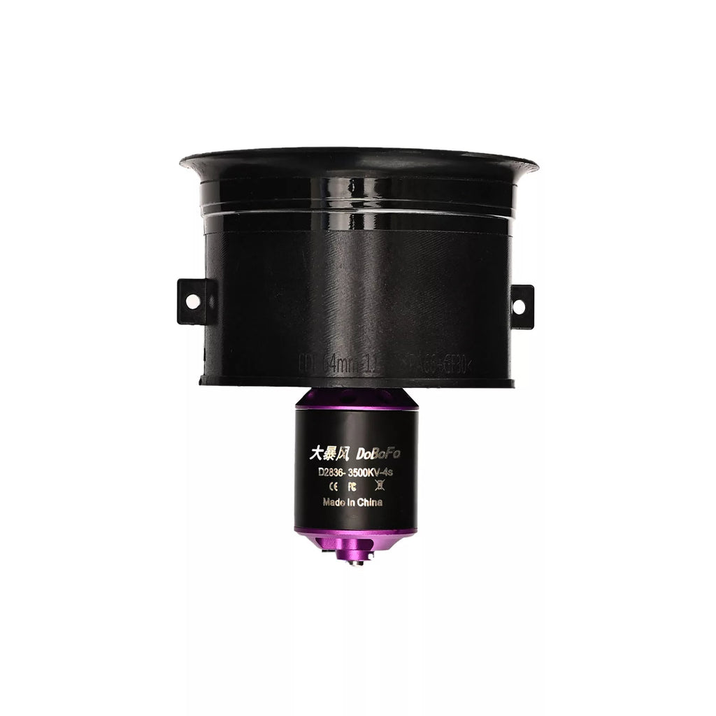 Bofo 64mm EDF Ducted Fan - 3500KV 3S/4S - 900g/1460g Thrust for RC